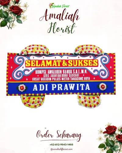 Karangan Bunga Ucapan Selamat di Kampung Jua Nan Xx